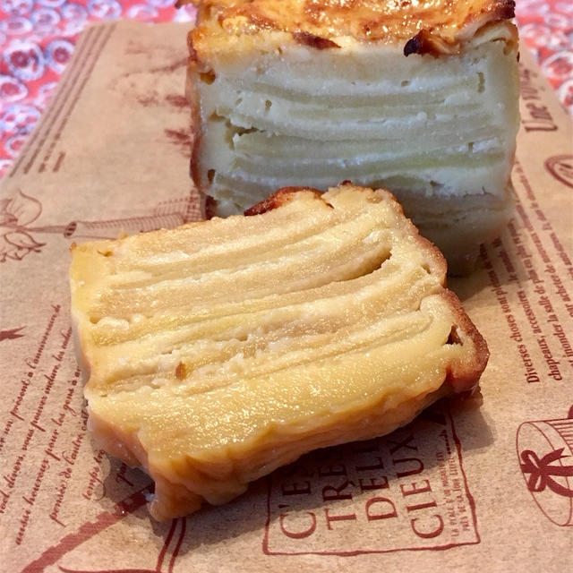 【男飯】りんご×インビジブルケーキ