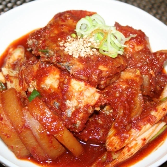太刀魚辛い煮付けレシピ－－韓国のカルチチョリム作り方