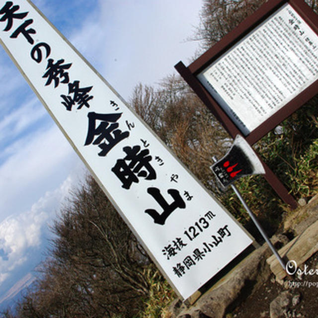 金時山へ、トレッキングに♪