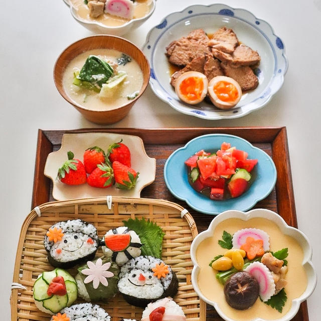 色んなお寿司で和食ごはん