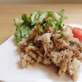 豚肉のしっとりふわふわ炒め