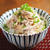 暑い時もさっぱり美味しい豚丼、冷しゃぶ豚丼。作るの簡単、ごまぽん酢風味が食欲をそそります！