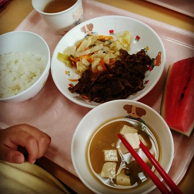 保育所参観日(*˘︶˘*).｡.:*♡