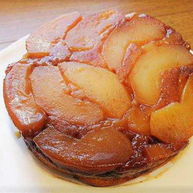 キャラメル林檎ケーキ
