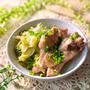 【白菜消費にも】手羽元と白菜の生姜だし醬油煮