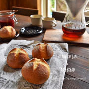 手作りイチゴジャムと30分で作るふっくらもっちりパン