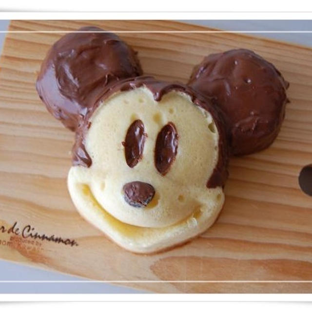 ミッキーマウスのチーズケーキ By キョチさん レシピブログ 料理ブログのレシピ満載