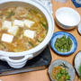 切っただけ盛っただけの晩ご飯