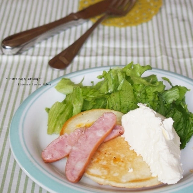 クリチ たっぷり 幸せ ぱんけーき。