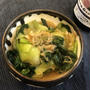 【簡単フライパンレシピ】チンゲン菜とほたて貝柱の炒め物