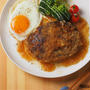 カップラーメン謎肉でハンバーグを作る！