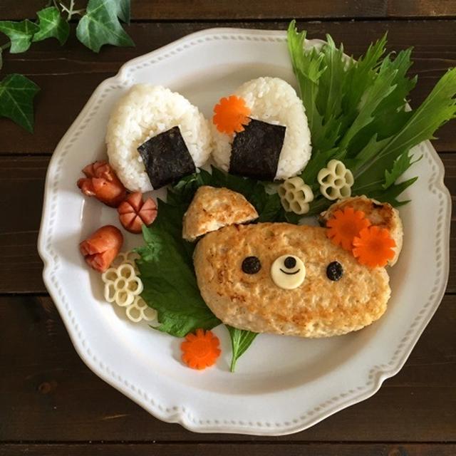 デコ豆腐ハンバーグ