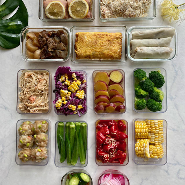 明日からのお弁当のすき間埋めおかずできました！