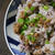 8月8日　　十六穀ごはんの甘辛ひき肉そぼろと いんげんのっけ