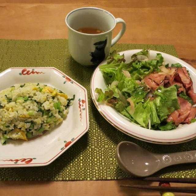 自分で自分を褒めたい気分の晩ご飯　と　ブラシノキ♪