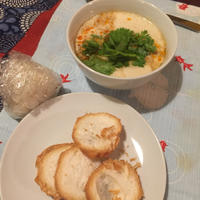 鹹豆漿、レンチンバージョン