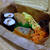 おいなりさんと梅しそ海苔巻きお弁当。