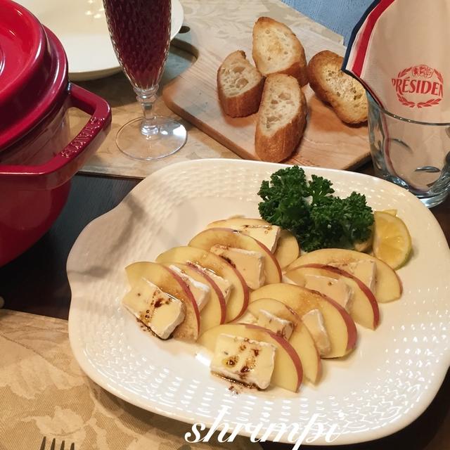 簡単おつまみ カマンベールチーズとりんごのバルサミコソース By シュリンピさん レシピブログ 料理ブログのレシピ満載