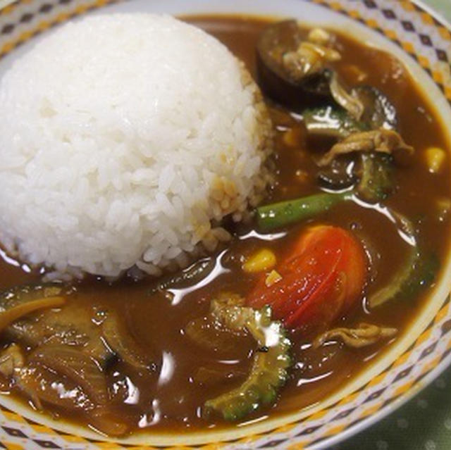 激ウマ♡夏野菜とあさりの旨みカレーライス