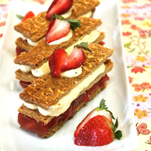 Mille-Feuilles aux Fraises