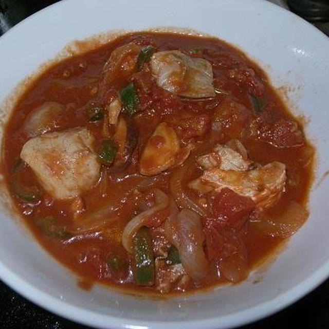 ◎[炒め物]たらのトマト煮