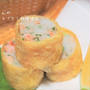 里芋の揚げ物２種♪　「里芋の湯葉包み揚げ」＆「うにソースでいただく鱈の里芋コロッケ」