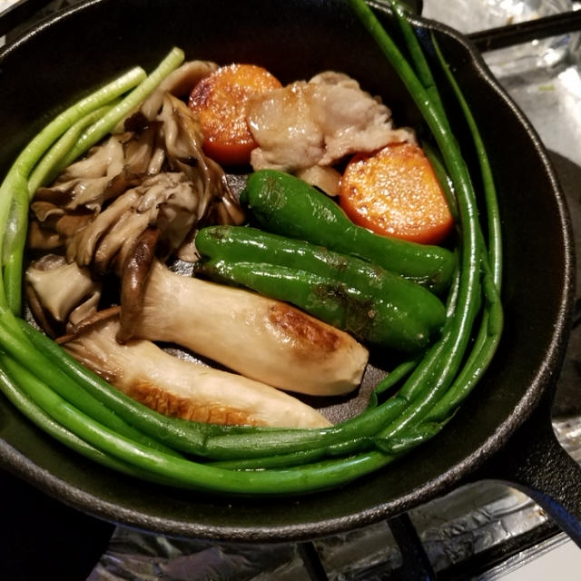 誰かと一緒に食べたい晩ご飯。フレッシュ野菜のソテー