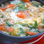 ボリュームたっぷり＆あったかメニュー〜白菜と豚肉のとろとろ煮込みうどん。