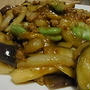 嬉しい届きもの♪　〜そら豆入りカレー風味マーボーなす〜