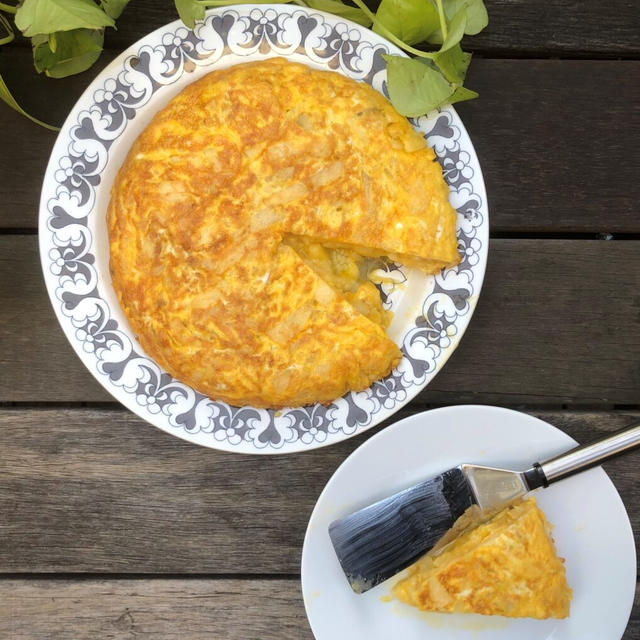 Cheese Spanish Tortilla チーズ入りスペイン風オムレツ