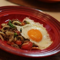 スパイス大使☆スパイスクッキング鶏ひき肉のバジル炒め☆ガパオ☆