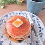 フライパンと粉と言えば、やっぱりホットケーキ。全粉粉で極上な味と満足感『全粒粉ホットケーキ』