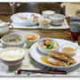 春キャベツともやしの豚巻き焼き　中華あん＆温野菜