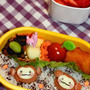 キャラ弁**コロコロウインナーでアイアイ