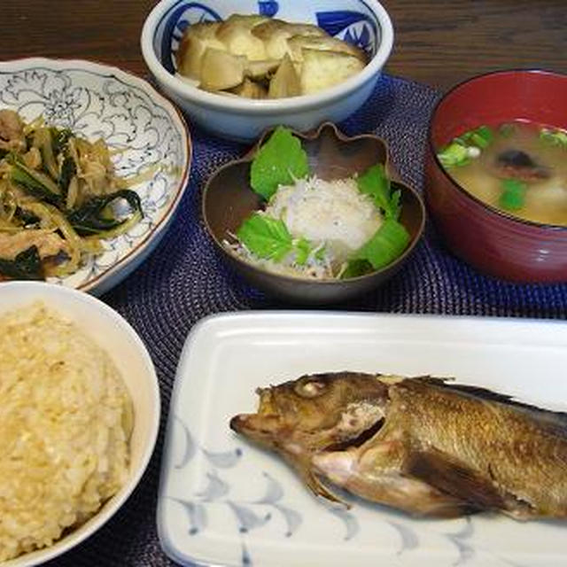 夏バテに！！小松菜とモヤシで豚肉の辛子和え＆タルタルやん(；＾ω＾)