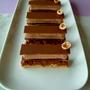 プラリネとショコラオレの小さなお菓子　　bouchées pralinées au chocolat au lait
