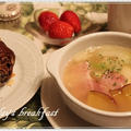 今日の朝ごはん&昨日の息子たちのお買い物♪ by Junko さん