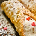 【カンノ―Cannolo】春巻きの皮と手作りリコッタチーズで