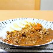 たまにはゆっくりカレーを作ろう「とろとろ玉ねぎのスパイシーカレー」＆「動画アップされました」