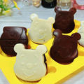 SNSで話題のプーさんの型でつくるかわいいチョコケーキ by HiroMaruさん