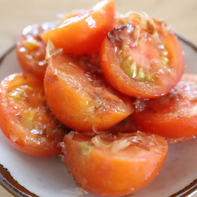野菜1つで作る！わが家で人気「ミニトマトのおかか和え」｜時短簡単節約"ストックおかず"レシピ