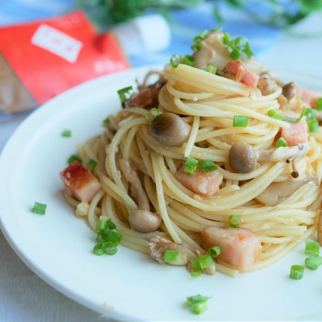 味付けはこれ一つ！北海道醤油糀できのこの和風パスタ♪