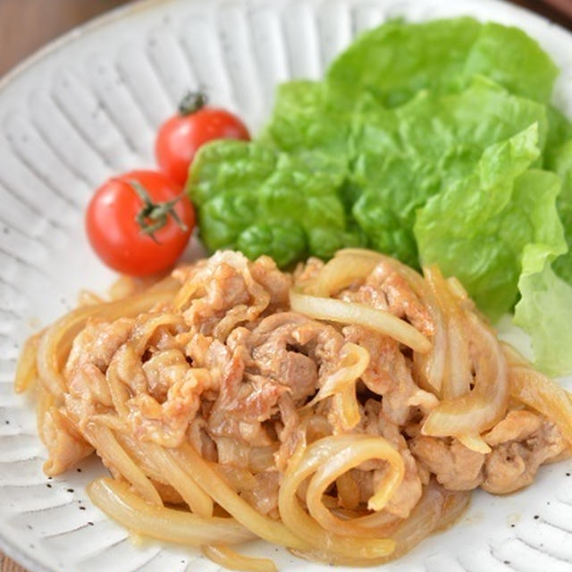 さっぱりでコクうま！お肉やわらか♡「豚こまの黒酢生姜焼き」～冷え性の方におすすめです