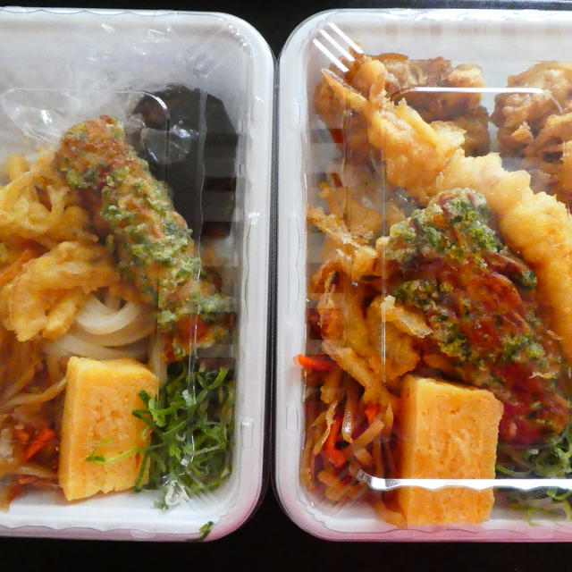 丸亀うどん弁当と持ち帰りを比較！