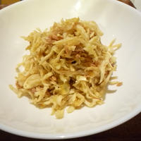 干し大根とツナのペペロンチーノ風