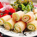 生ハム胡瓜のチーズロール(動画レシピ)/Prosciutto and Cucumber Cheese roll.