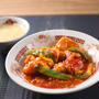 鶏のトマ玉子炒めランチ♪　～バーミヤンの日替わりランチ～