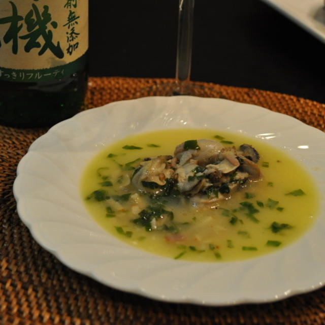 おつまみコンテスト～５００円部門～牡蠣のグリーンソース