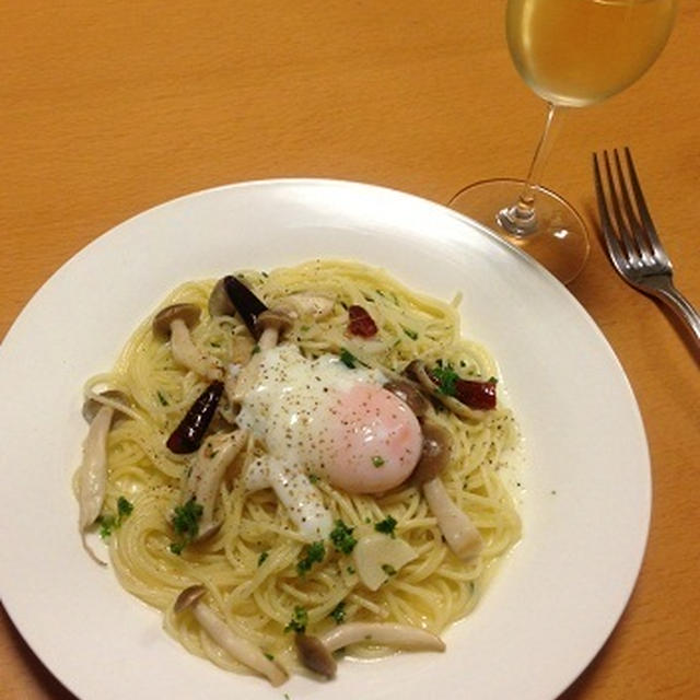 温玉ペペロンチーノ