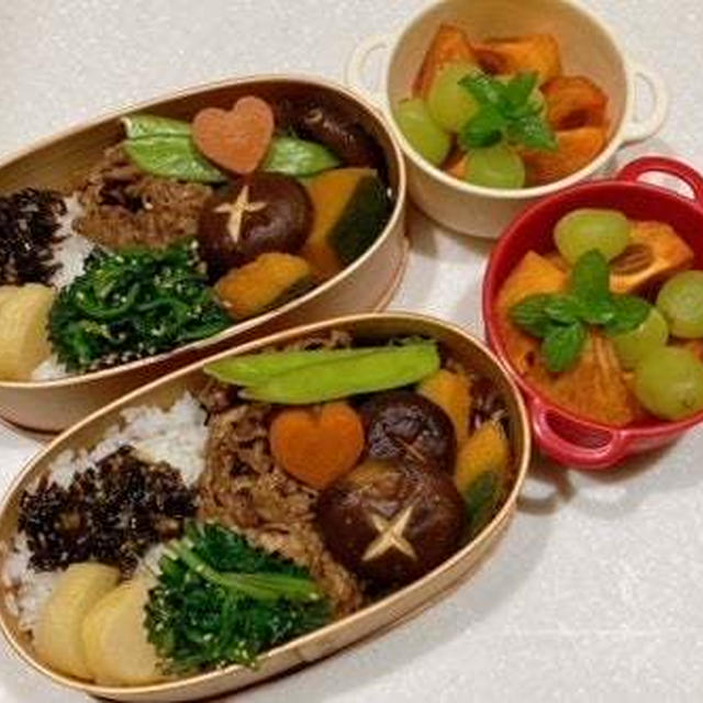 炊き合わせ弁当・次女の部屋